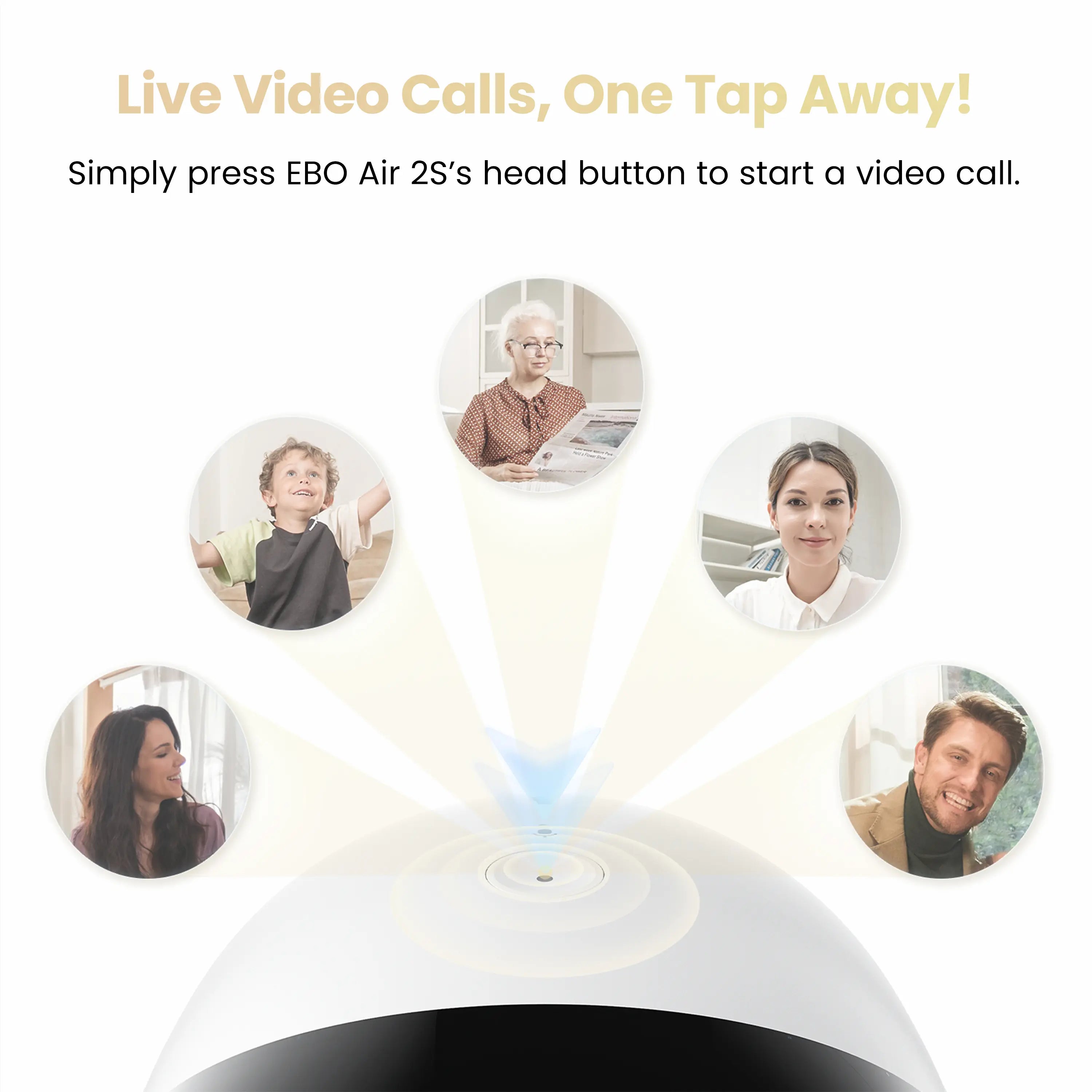 EBO Air 2S FamilyBot（Bundle）