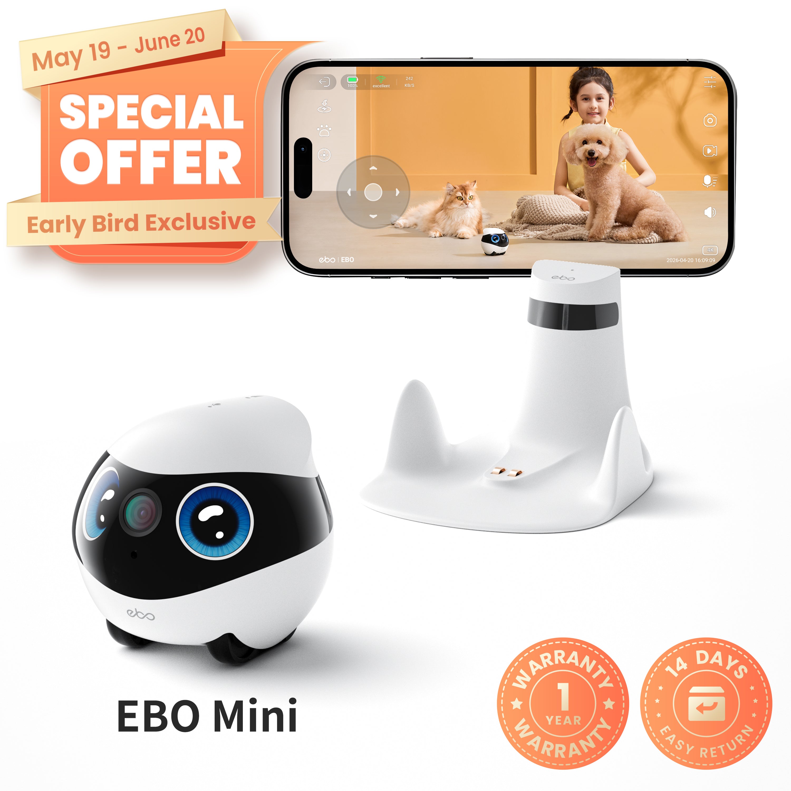 EBO Mini & EBO Mini Sport FamilyBot