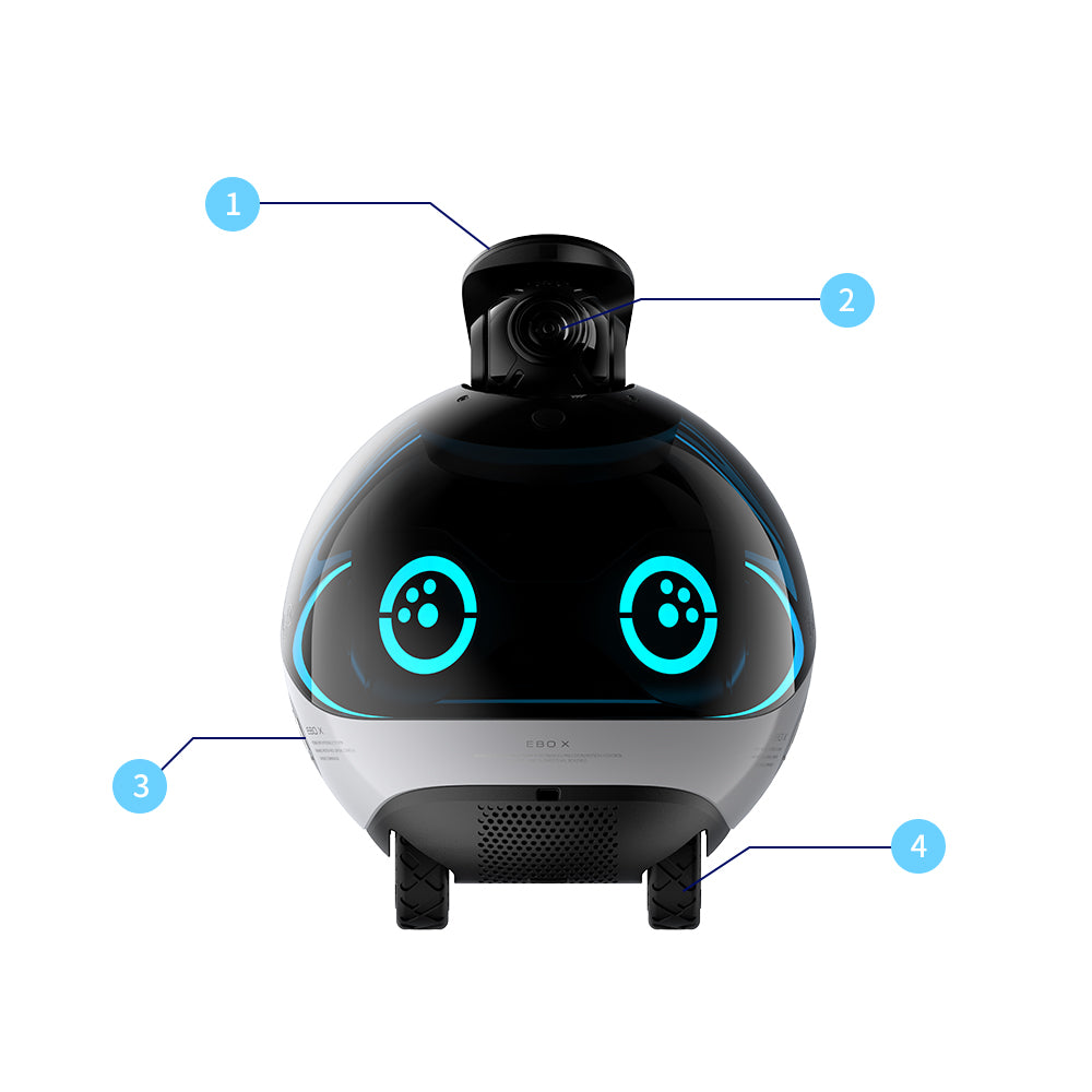 EBO X Family Robot Companion, redefining interactive technology with smart and engaging design.
